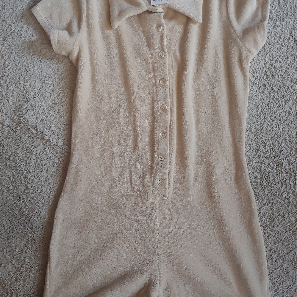 Frankies bikinis terry romper